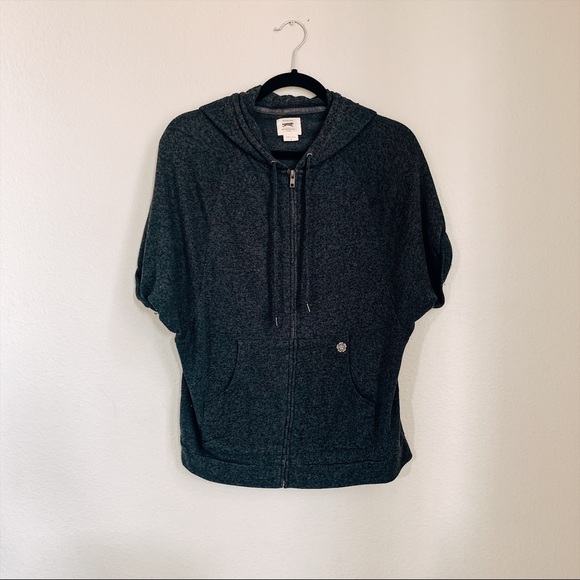 OBEY PROPAGANDA zip up charcoal hoodie - Picture 7 of 8